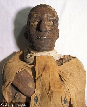 古代的木乃伊 古代的木乃伊