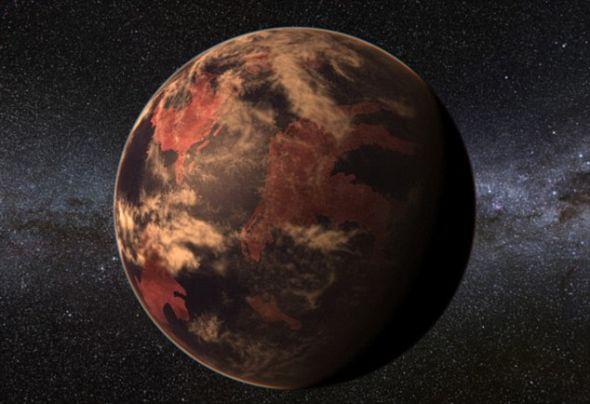 一颗围绕红矮星旋转的温暖类地行星。 一颗围绕红矮星旋转的温暖类地行星。