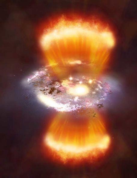 星系中心存在超大质量黑洞 星系中心存在超大质量黑洞