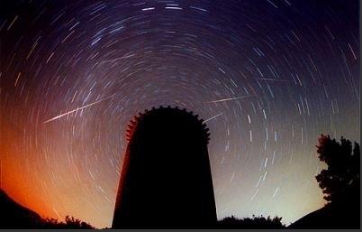 资料图:金牛座流星雨 资料图:金牛座流星雨