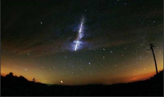 资料图:天琴座流星雨 资料图:天琴座流星雨