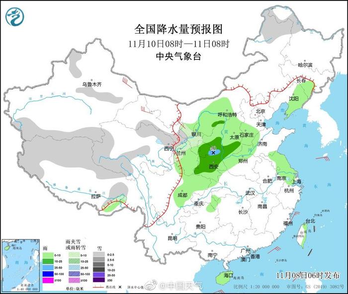 东营广饶地区今冬雨雪集中期预测