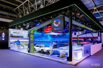  Open the border of inspiration The new smart spirit # 5 concept car made its world debut at Beijing Auto Show