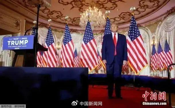 资料图:特朗普。