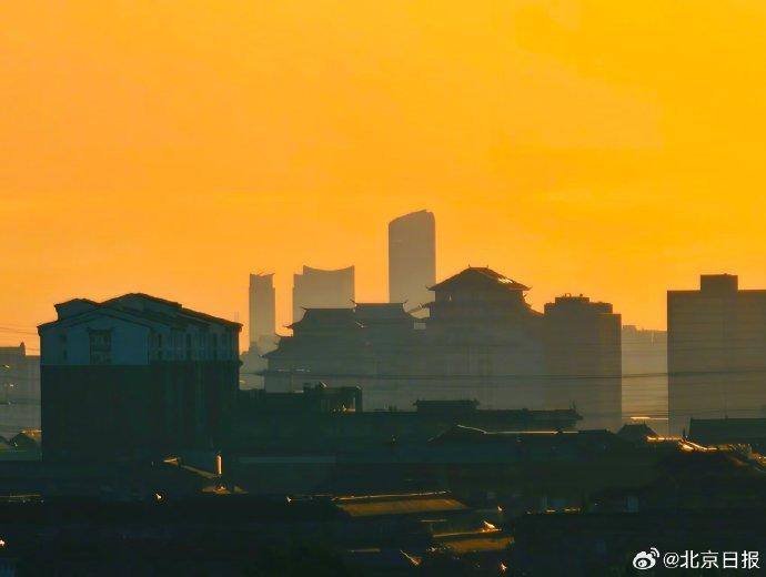 惊艳！今天北京真好看