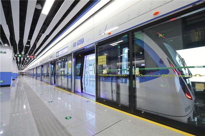 ▲绍兴地铁2号线。图据绍兴发布
