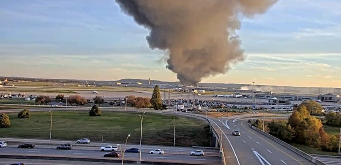 UPS一架飞机坠毁 已造成人员伤亡