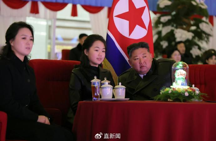 2026年第一秒，金正恩收获爱女一吻