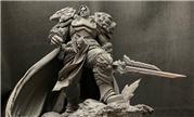 魔兽玩家雕像作品分享：向瓦里安乌瑞恩国王致敬
