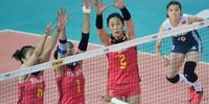 世界排球联赛江门站中国女排2比3惜败巴西