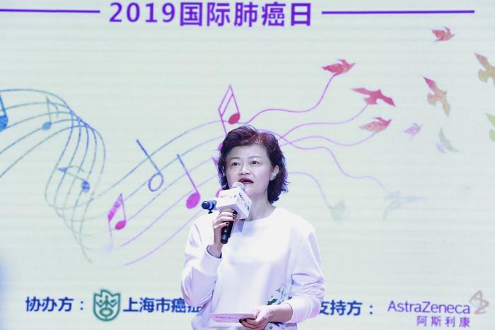 阿斯利康中国肿瘤业务部总经理殷敏致辞