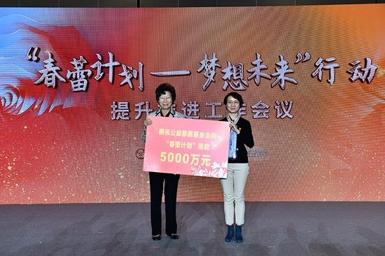 腾讯公益慈善基金会捐赠5000万元