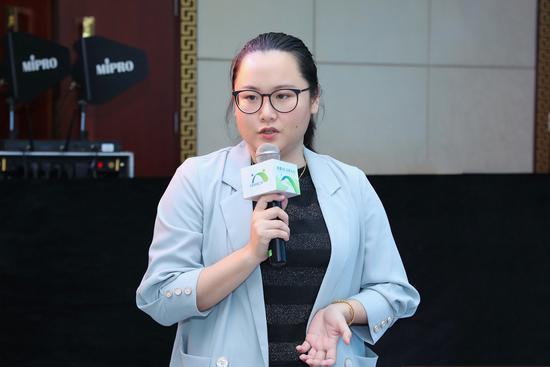 现场图片:林琳女士分享