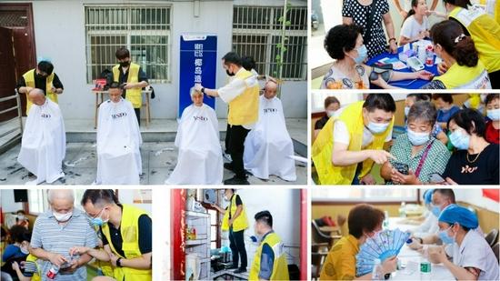 凯德在武汉发起“韧性社区”计划,志愿者和当地医院深入社区为老人提供医疗及生活帮助