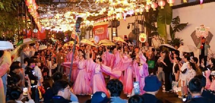 千年换花韵 一城浪漫情