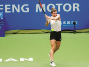 为打好网球不惜缩胸 世界一姐哈勒普期待破武网魔咒