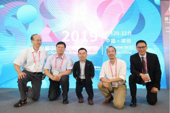 嘉宾合影:徐湘民、张成、黄如方、李铭源、陈浩然