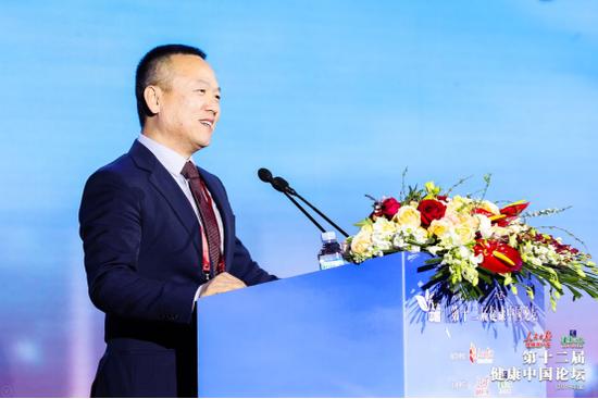 武田中国总裁单国洪先生发表主旨演讲