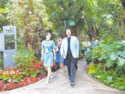 戴玉强游览世园会：感到自豪