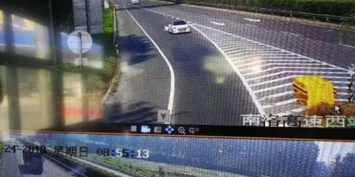 漯河司机高速匝道口违法停车,罚款200扣6分没