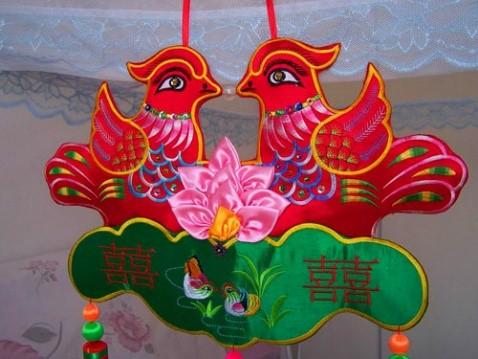 庆阳香包“鸳鸯 ”