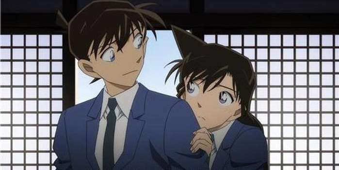 《柯南》推特别篇 柯南变回新一小兰被叫工藤