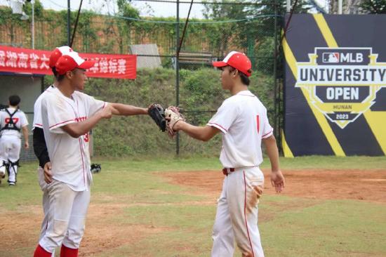 2023湖南省大学生棒垒球锦标赛暨 MLB 高校棒垒球公开赛·湖南站 比赛现场