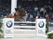 法国马背情侣维罗纳赛场夺冠