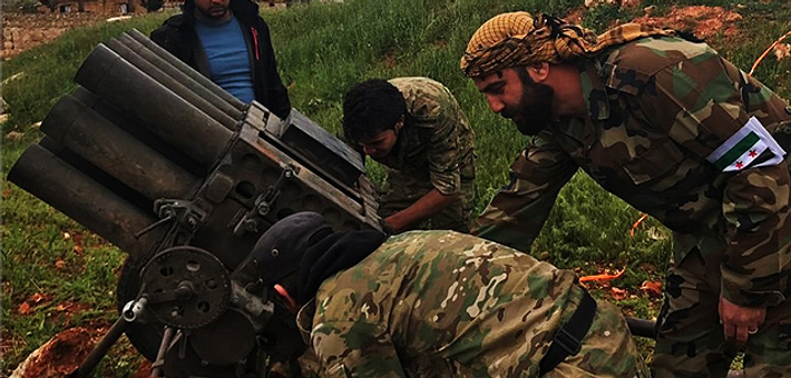 叙内战继续在打 中国神器107炮随处见