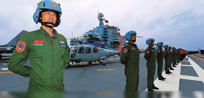 看新中国史上规模最大海上阅兵高清图