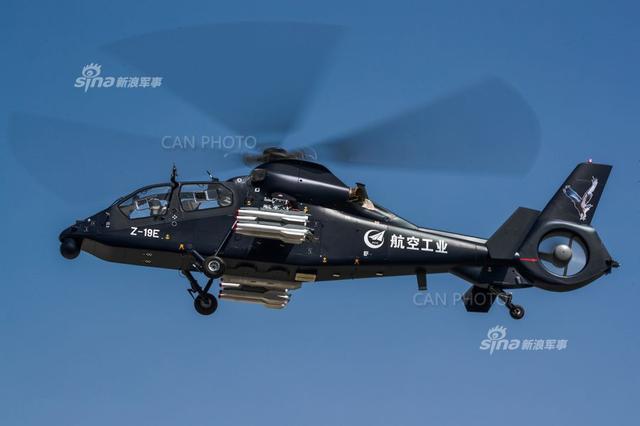 中国军贸出口添利器!直19E武装直升机首飞成功
