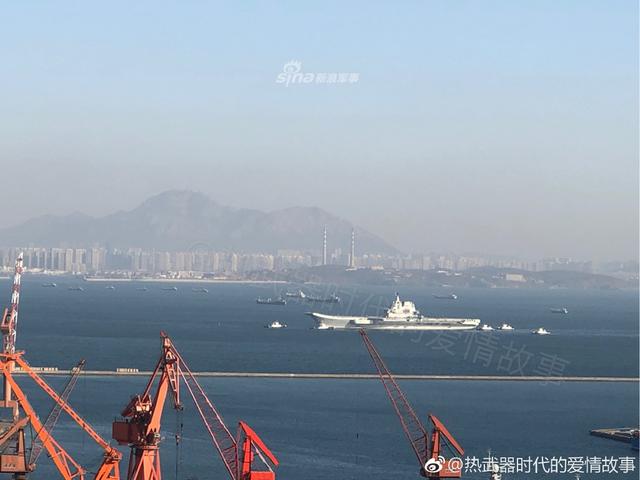 国产航母完成第4次海试回大连