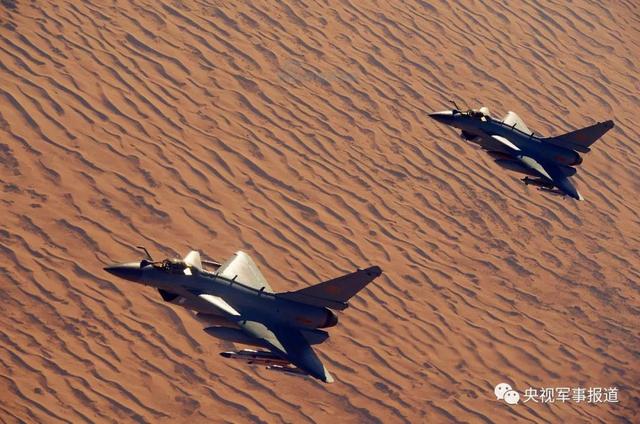 国产最强战队!中国空军歼20歼10c歼16三机同框