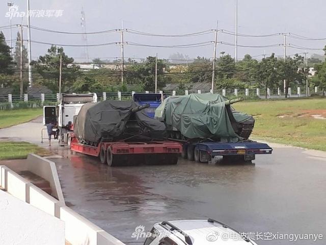 再来第四批订单!泰国订购中国造VT4坦克到货