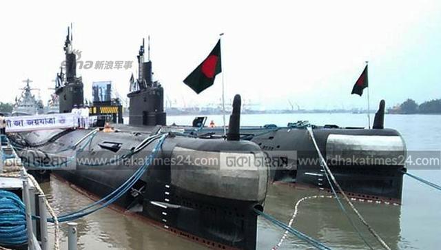 缅甸军方疑似参观中国035潜艇