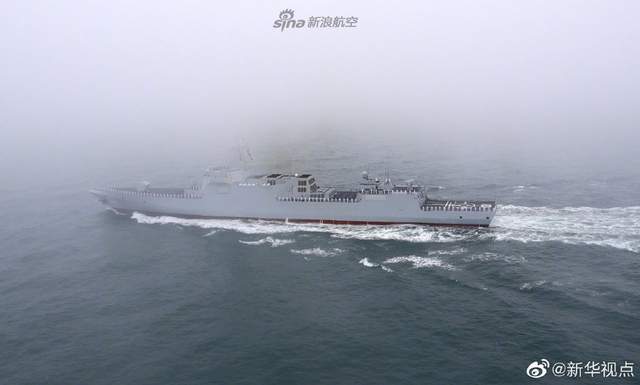 �ƺ��������У���055�׽��ϲ��ź����ı�չ����