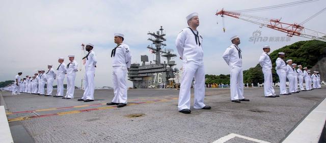 美国里根号航母将巡航南海 俄却称其舰体有故障