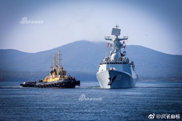 毛妹和盐面包!中方参演舰艇编队抵达俄罗斯