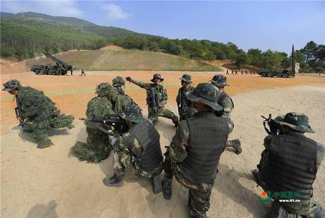 零下16摄氏度 火箭军某基地练兵比武热火朝天