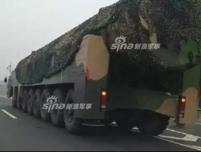 中国新型东风31AG导弹现身朱日和:将亮相阅兵
