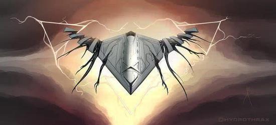 图片:X-47B怪兽机。