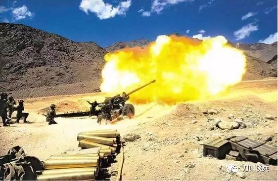 印军155毫米M777超轻型火炮