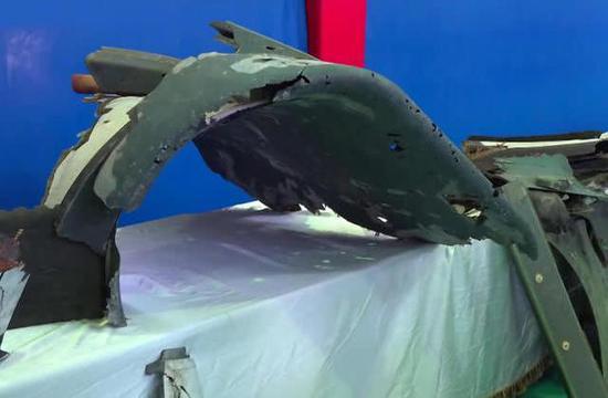 MQ-4C残骸