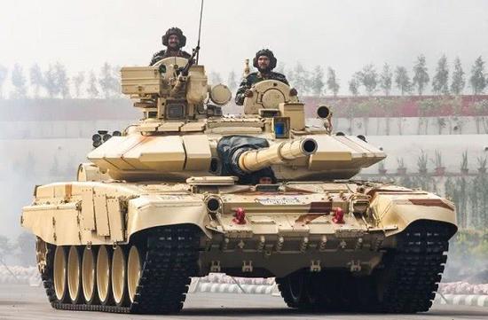 T-90MS是印度陆军现有T-90S坦克改进型