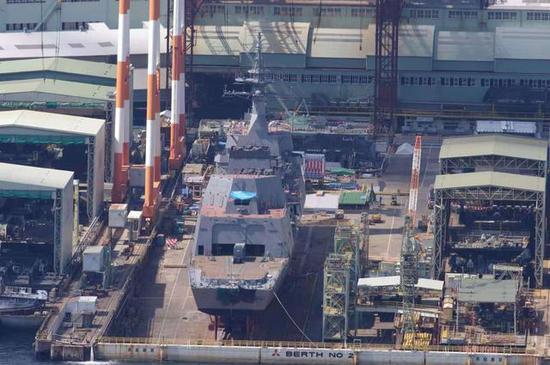 日本造船工业实力超群,因此其舰艇更新非常快