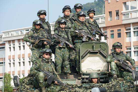 台军不仅兵源低劣,训练不足,还面临严重的作战部队缺编问题 图源:社交媒体