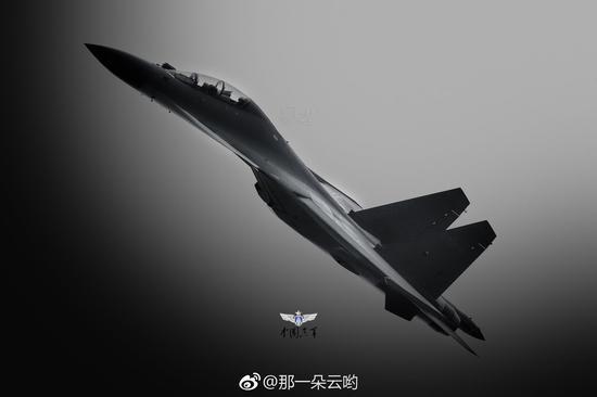 歼-16多用途战机。感谢发布者(见水印)。