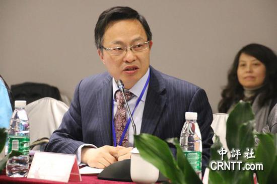上海台湾研究所常务副所长倪永杰(图片来源:中评社)