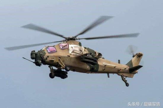 武直10ME型武装直升机