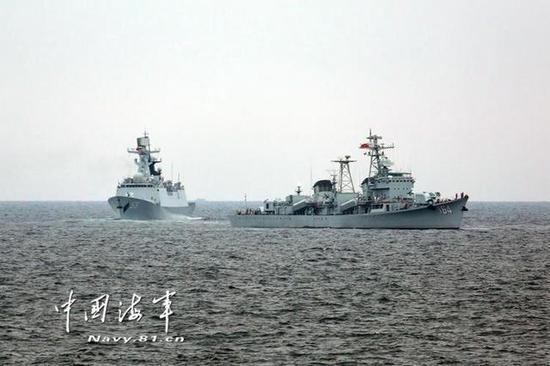 图片:2016年,桂林舰还有出航